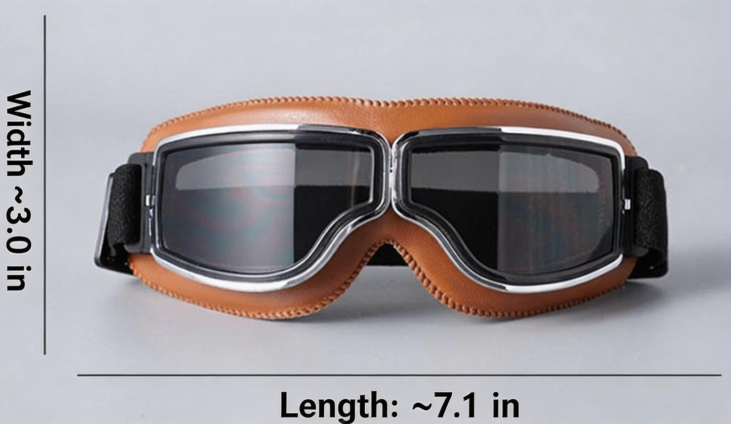๐ฅHot Sale - 49% OFF ๐ถ๏ธ OTG Vintage Motorcycle Goggles (Fits Over Glasses)