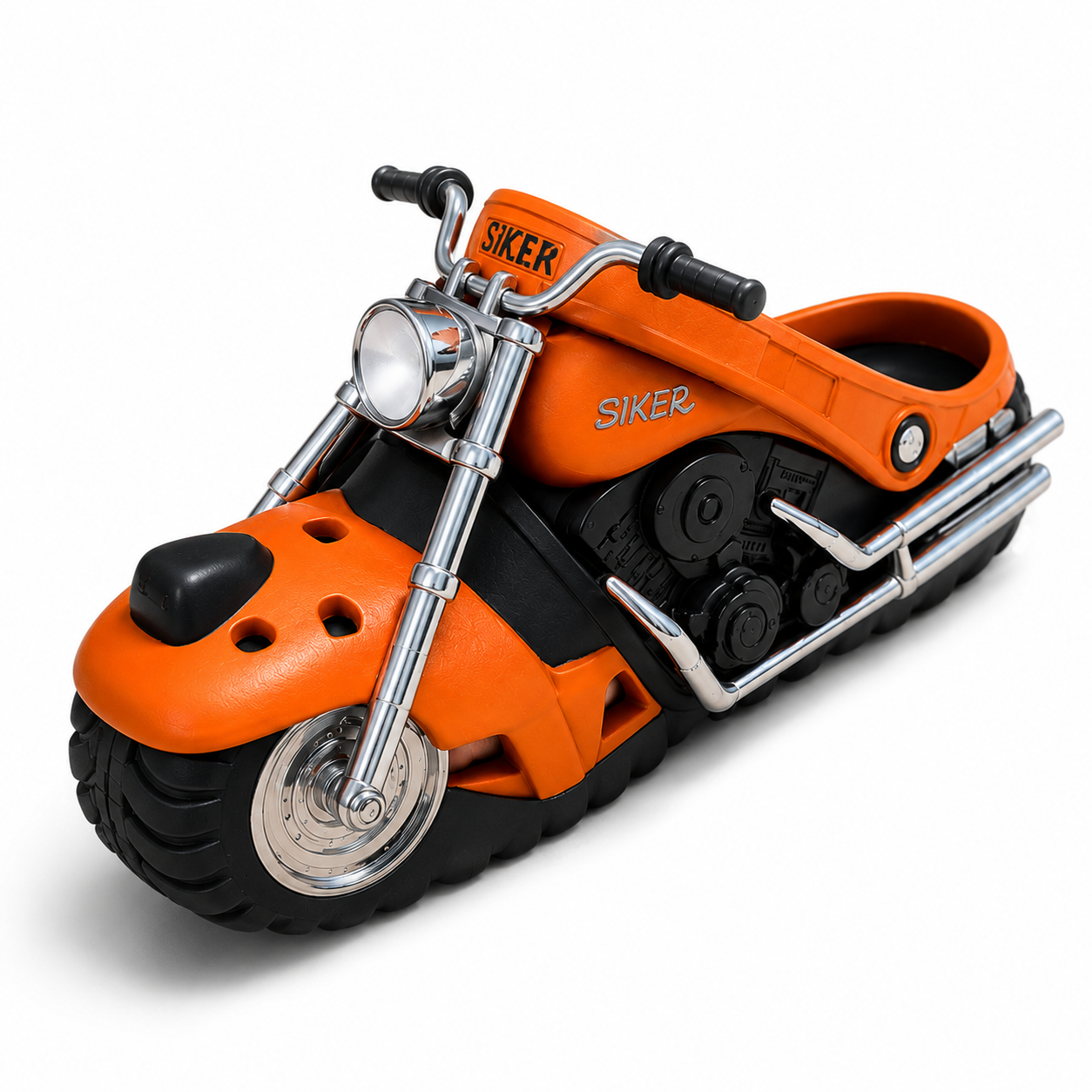 🏍️🔥 Ride-On Motorcycle Slippers™🔥