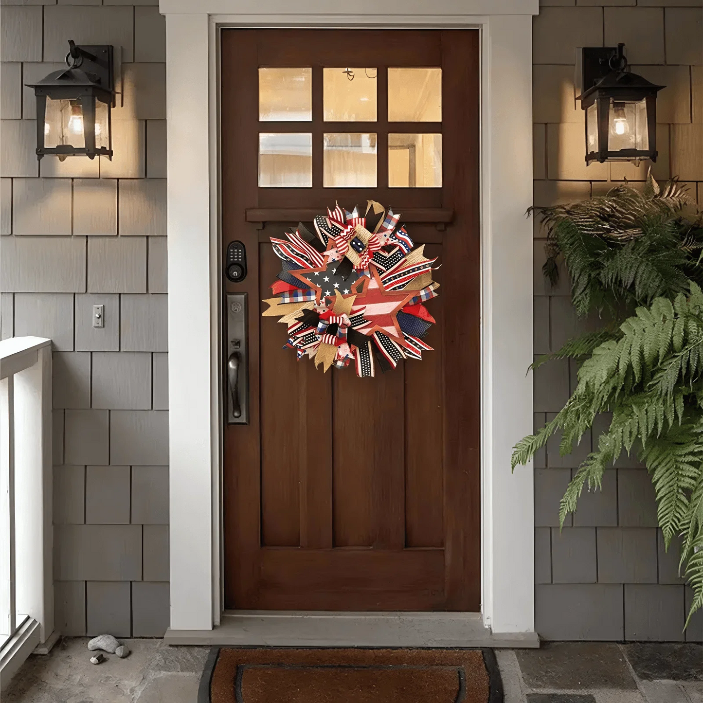🇺🇸 Sentinels of Honor: 250th Anniversary Hand-Tied Wreath
