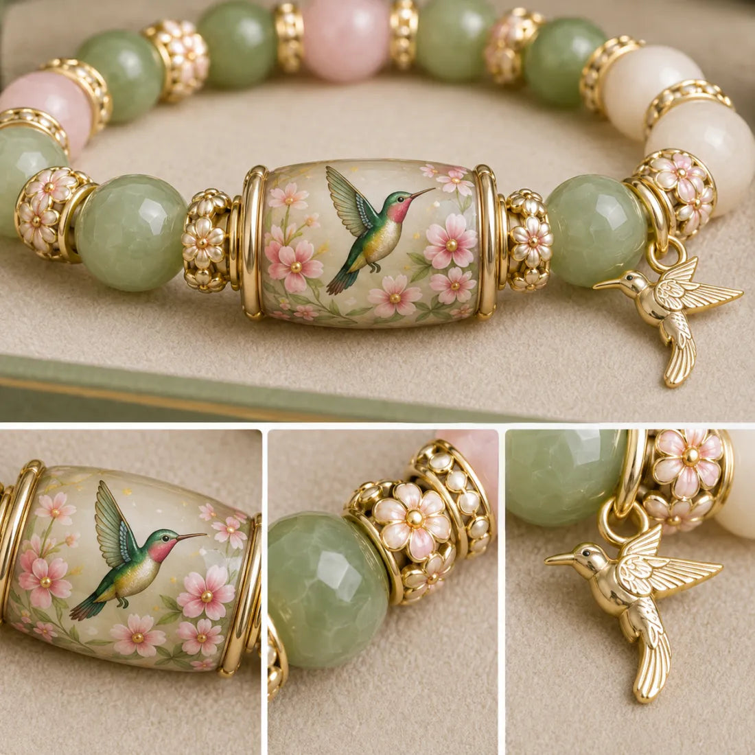 Love, Peace & Spring Blessings 🌿 | 2026 Limited Edition Handmade Bracelet
