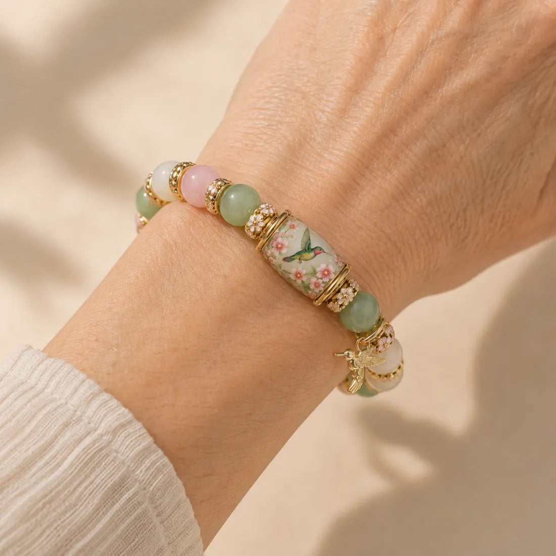 Love, Peace & Spring Blessings 🌿 | 2026 Limited Edition Handmade Bracelet