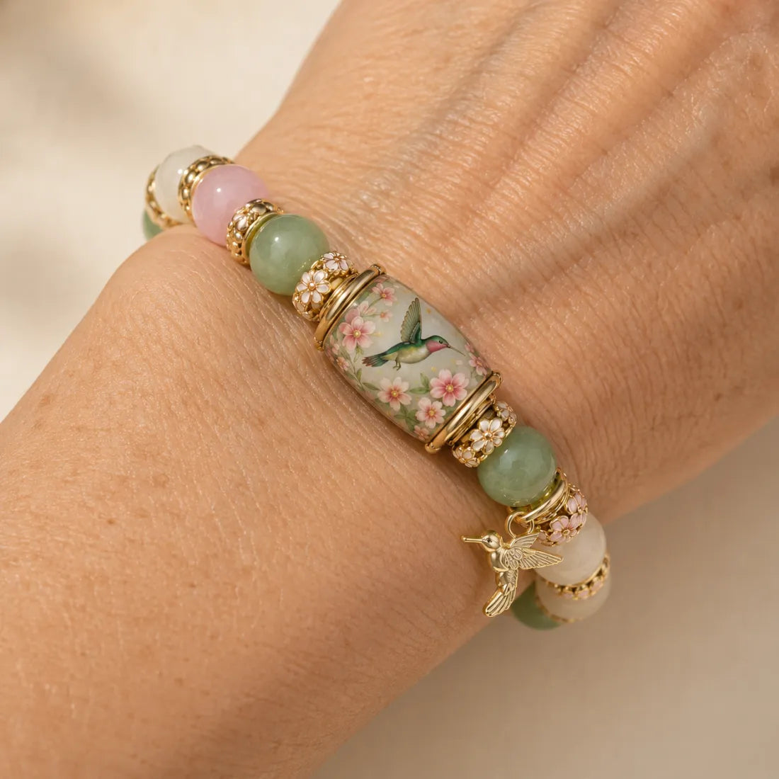 Love, Peace & Spring Blessings 🌿 | 2026 Limited Edition Handmade Bracelet