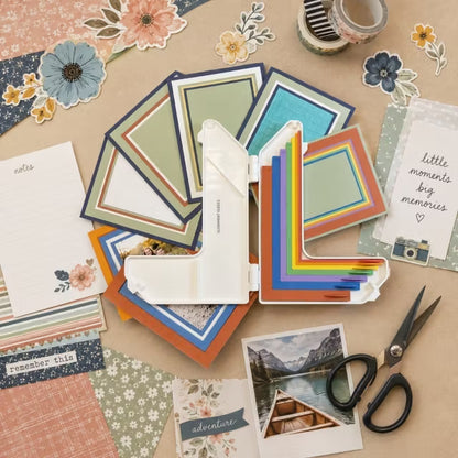 Paper Crafting Alignment Guide Set with Case