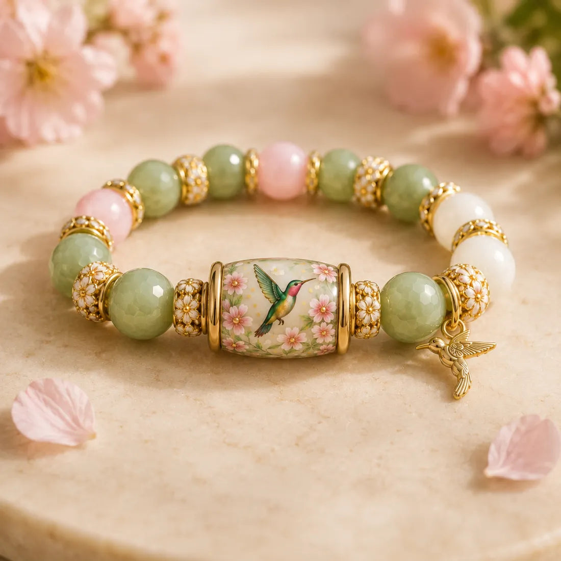 Love, Peace & Spring Blessings 🌿 | 2026 Limited Edition Handmade Bracelet