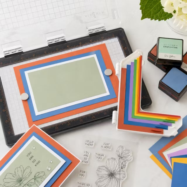 Paper Crafting Alignment Guide Set with Case