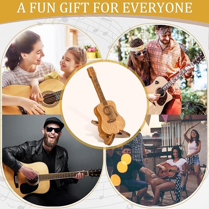 ⏰LAST DAY 55%OFF🎁Wooden Acoustic Guitar Pick Box🎸
