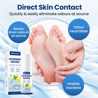 Biancat® Foot Deodorant Odor Spray