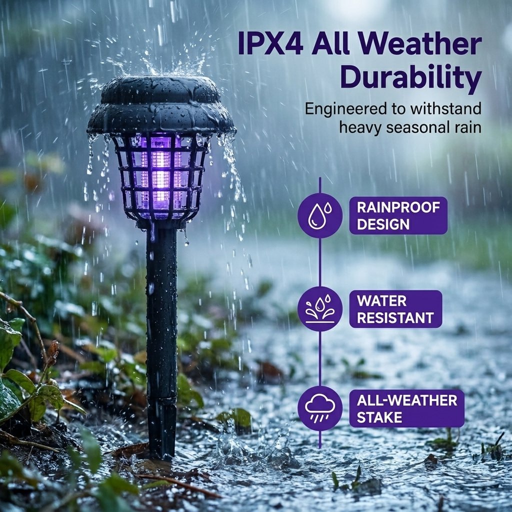 🏠Summer Essentials🦟Solar-Powered UV Mosquito Killer Lamp