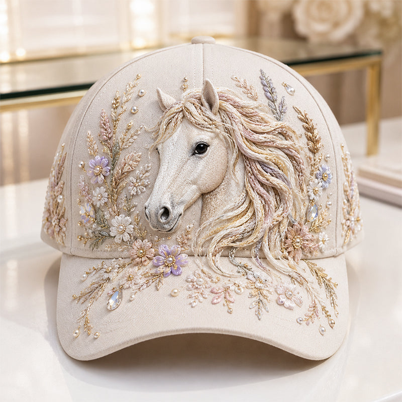 🔥 Last Day 49% OFF – 🦬✨ 3D Highland Cow Embroidery Cap