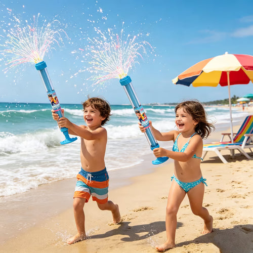 Glowing Rainbow Water Blaster | Summer Fun That Pops Like Magic! ✨