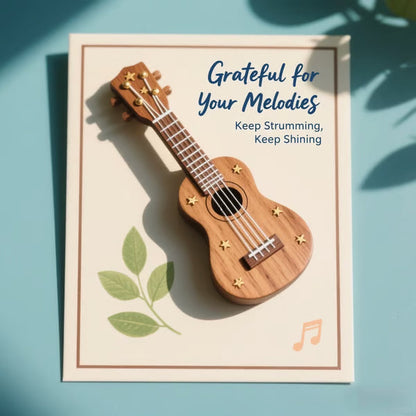⏰LAST DAY 55%OFF🎁Wooden Acoustic Guitar Pick Box🎸