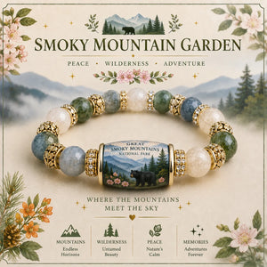 🌲 Great Smoky Mountains Garden Bracelet 🌿 | Peace • Wilderness • Healing Energy