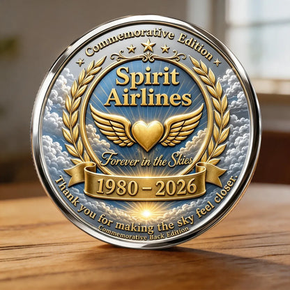Last Day 49% OFF🔥 Spirit Airlines Commemorative Coin