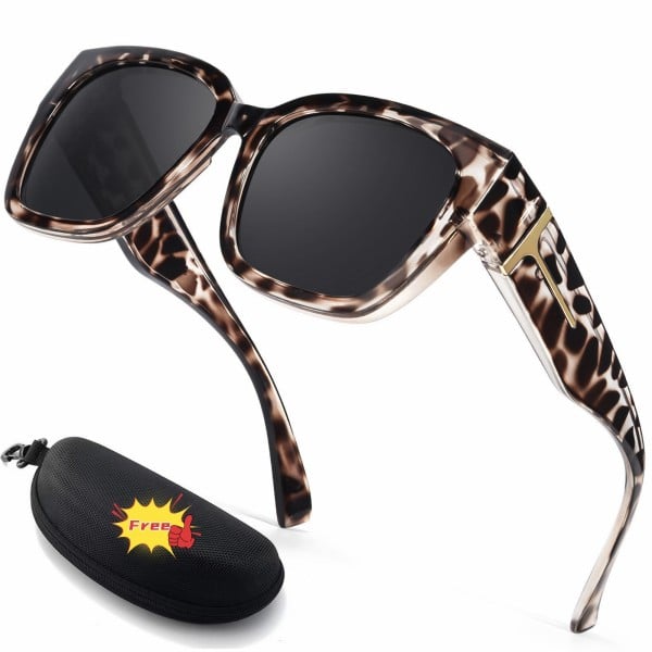 Grey Leopard Print Frame