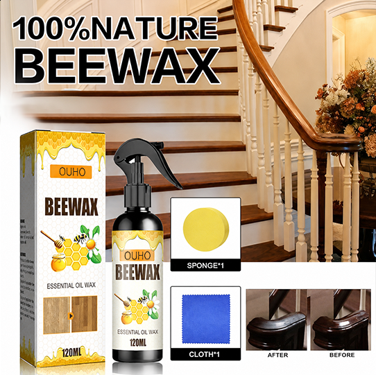 🔥🐝 Natural Beeswax Repairing and Care Spray