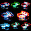 ⚽✨2PCS LED Light Up National Flag Wristbands
