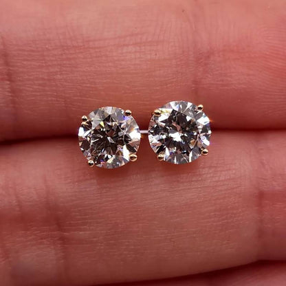 🔥Classic 4-Prong Moissanite Earrings
