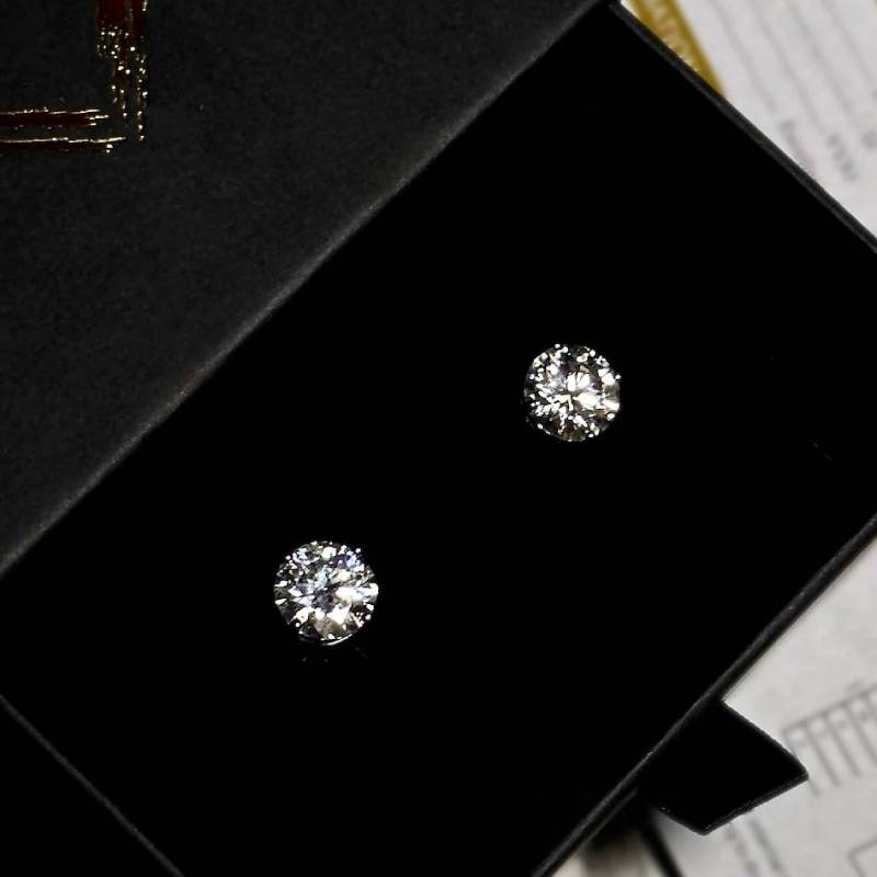 🔥Classic 4-Prong Moissanite Earrings