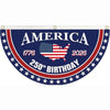 🗽USA 250th Anniversary Flag Half Round Banner🦅