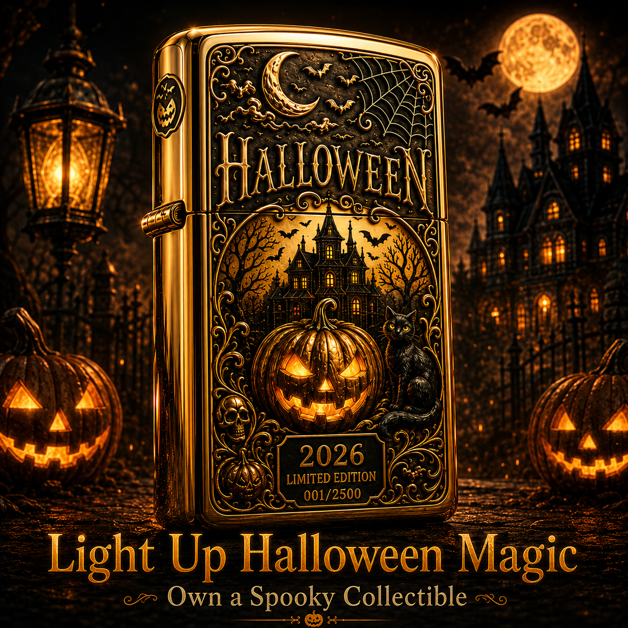 ⚡️Last Day 49% OFF - 🎃 2026 Limited Edition Halloween Lighter