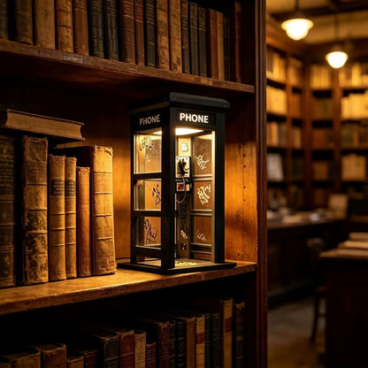 Vintage Phone Booth Ambient Lamp