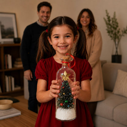 🎁Last Day 52% OFF🔥Mr. Christmas  Christmas Tree Message In A Bottle