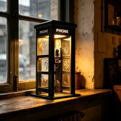 Vintage Phone Booth Ambient Lamp