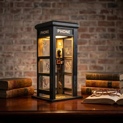 Vintage Phone Booth Ambient Lamp