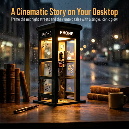 Vintage Phone Booth Ambient Lamp