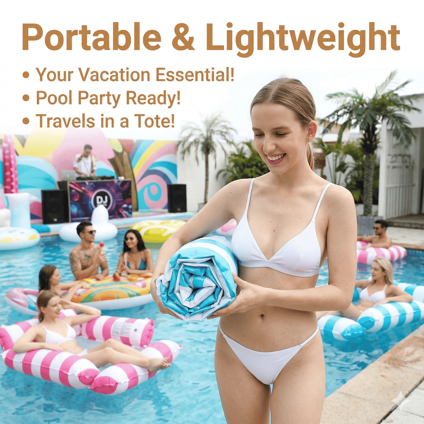 🌊🌊Last Day Promotion 70% OFF-🔥🔥Pool Hammocks & Lounge Chairs