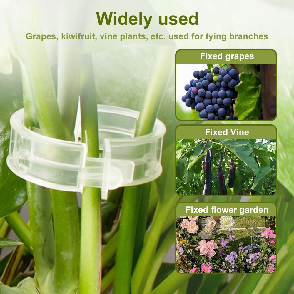 🌱 Reusable Plant Support Clips