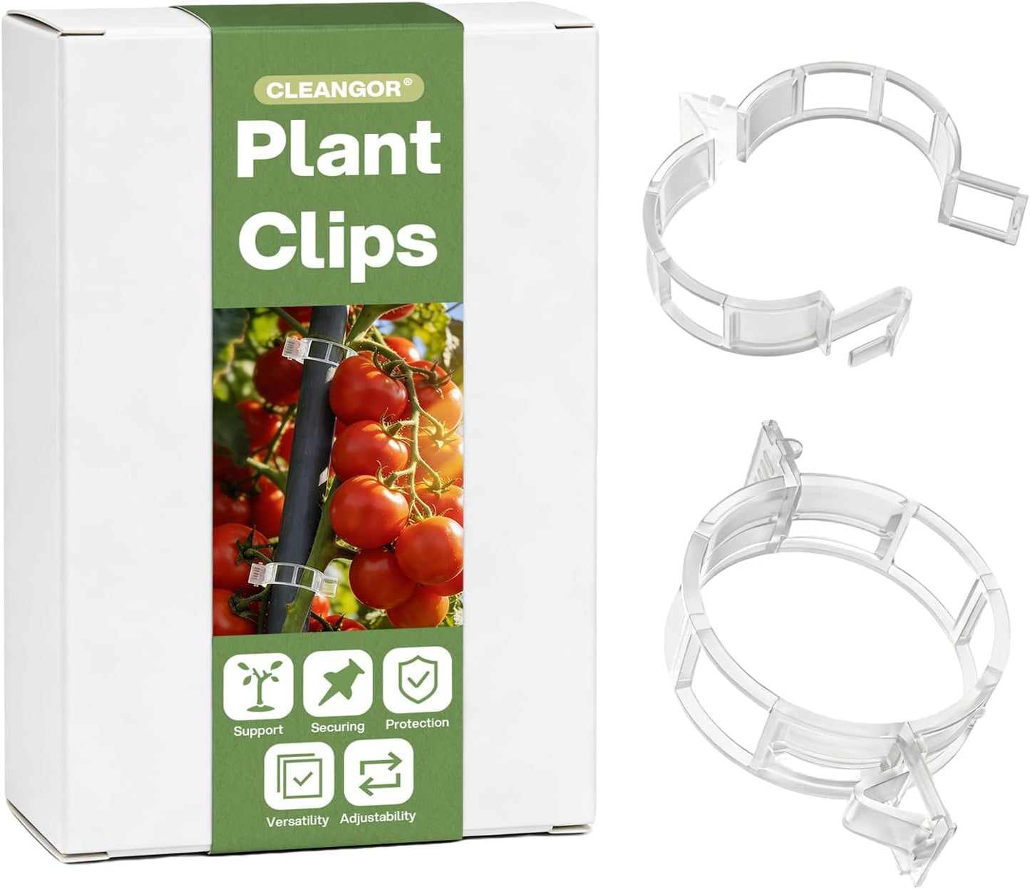 🌱 Reusable Plant Support Clips