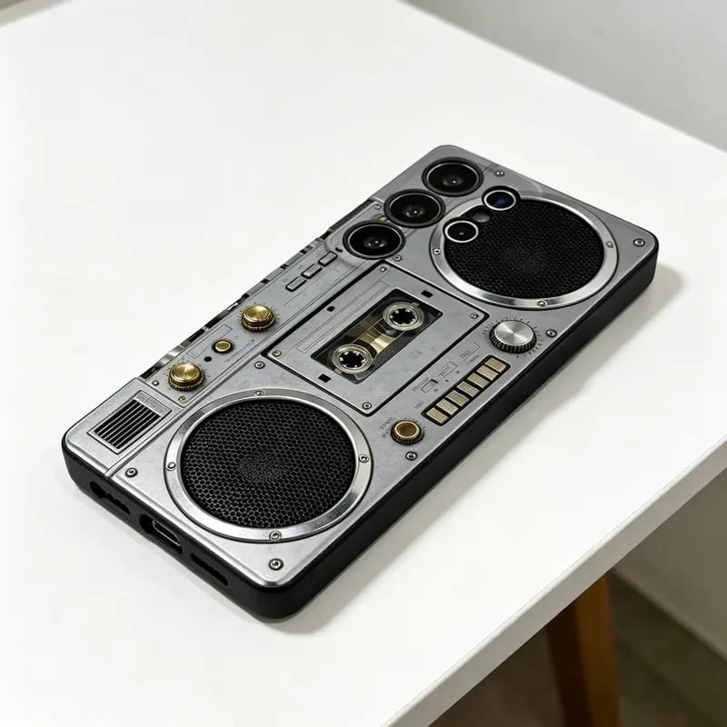 🔥Hot Sale 49% off🌟📼Retro Cassette Player Design Phone Case for Samsung Galaxy Series