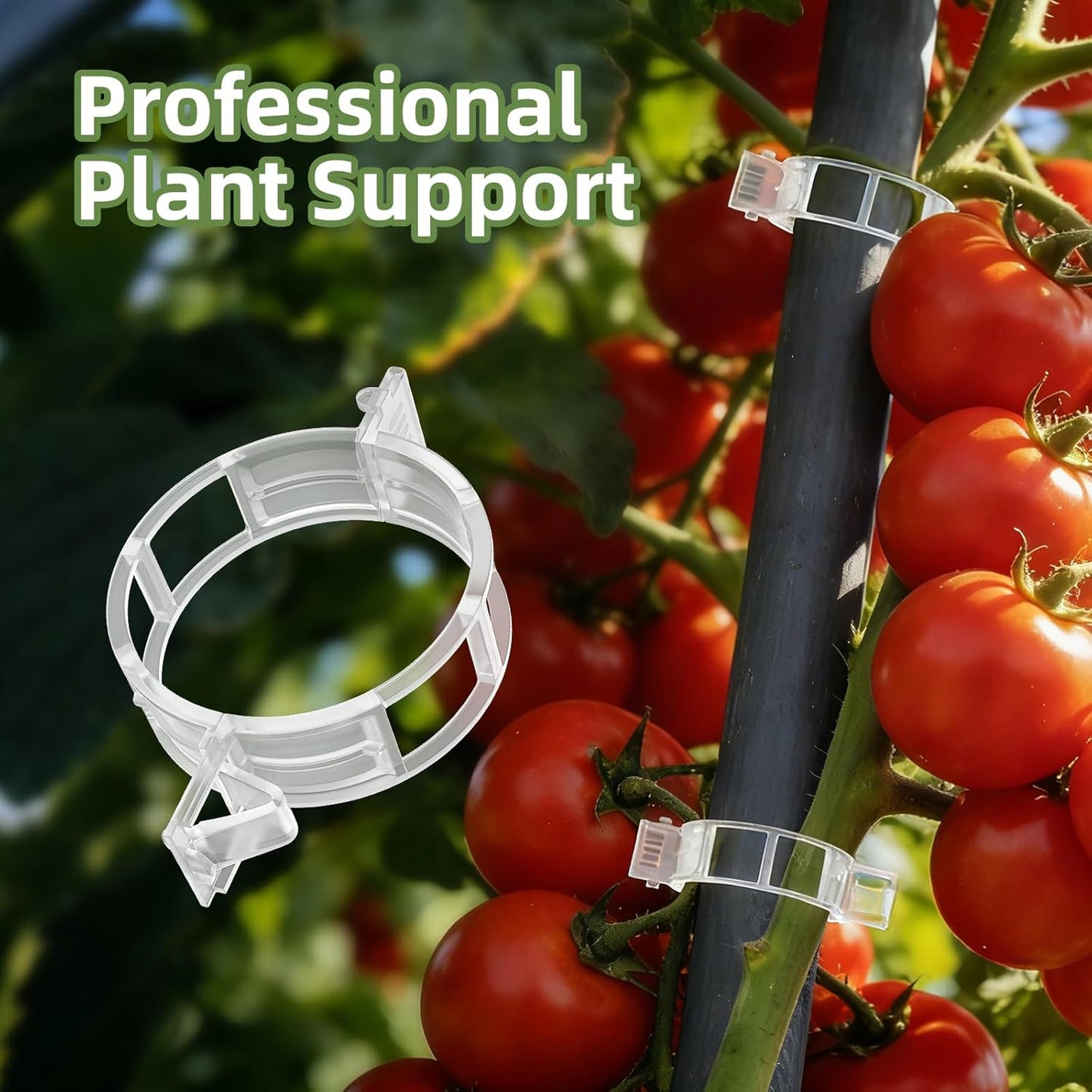 🌱 Reusable Plant Support Clips