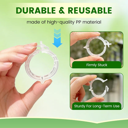 🌱 Reusable Plant Support Clips