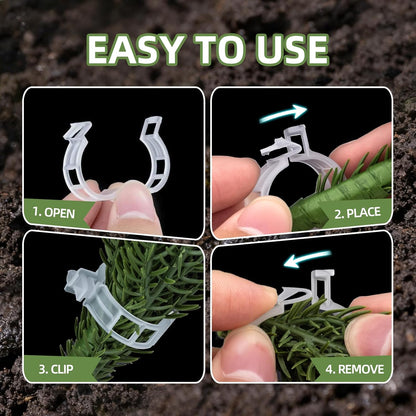 🌱 Reusable Plant Support Clips