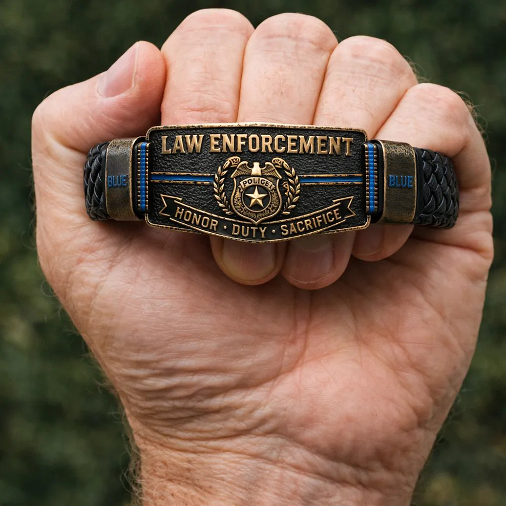 Police Tribute Price Drop -Law Enforcement Brotherhood Bracelet