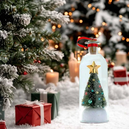 🎁Last Day 52% OFF🔥Mr. Christmas  Christmas Tree Message In A Bottle
