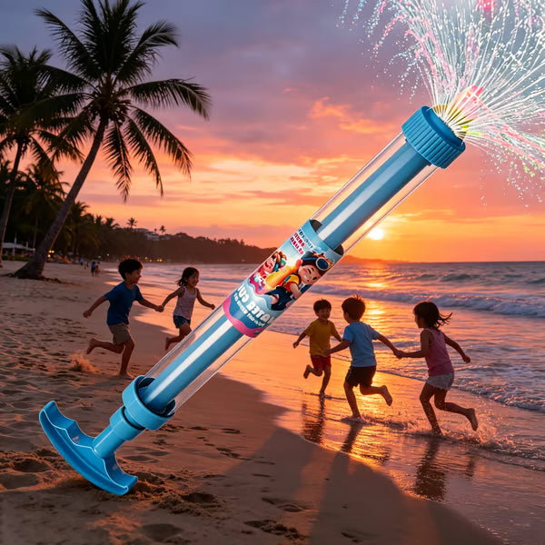Glowing Rainbow Water Blaster | Summer Fun That Pops Like Magic! ✨