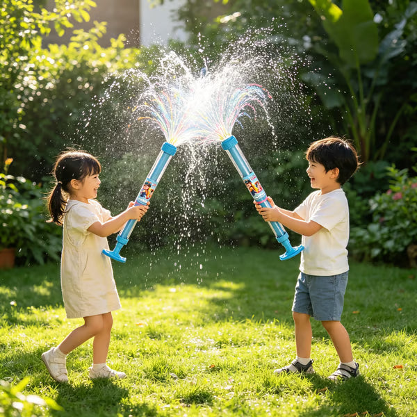 Glowing Rainbow Water Blaster | Summer Fun That Pops Like Magic! ✨