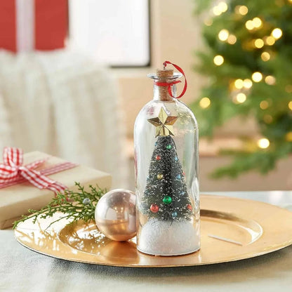 🎁Last Day 52% OFF🔥Mr. Christmas  Christmas Tree Message In A Bottle