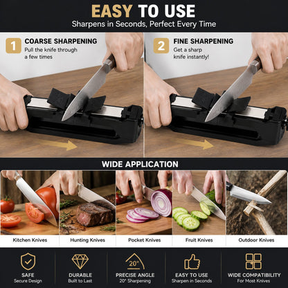 🔪✨ Wicked Edge Venture Portable Knife Sharpener