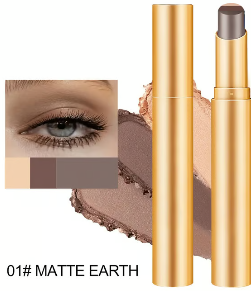 ✨3 Shade Cream Eyeshadow Stick | Smooth & Blendable