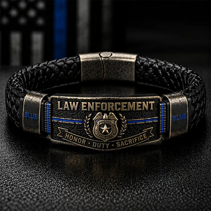 Police Tribute Price Drop -Law Enforcement Brotherhood Bracelet