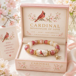 ❤️ Love, Remembrance & Cardinal Blessings 🕊️ | 2026 Limited Edition Bracelet
