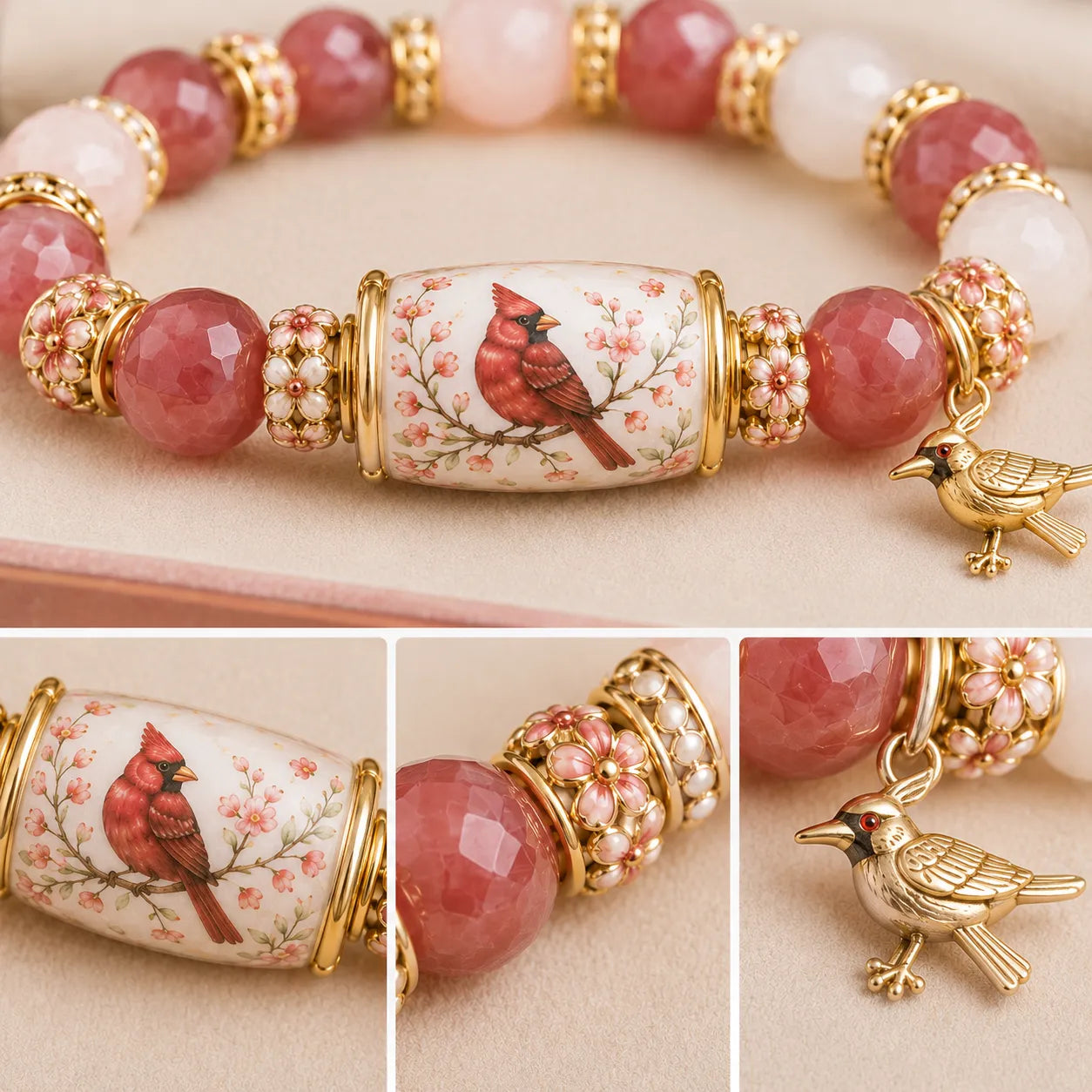 ❤️ Love, Remembrance & Cardinal Blessings 🕊️ | 2026 Limited Edition Bracelet