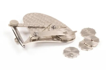 ✒️ Mechanical Gear Train Ruling Pen | Antique German Silver Dotted Hinge Pen
