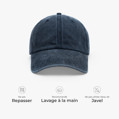 Casquette Homme Personnalisée Délavée Drôle - Vieux Connards Cadeau Papa Papy