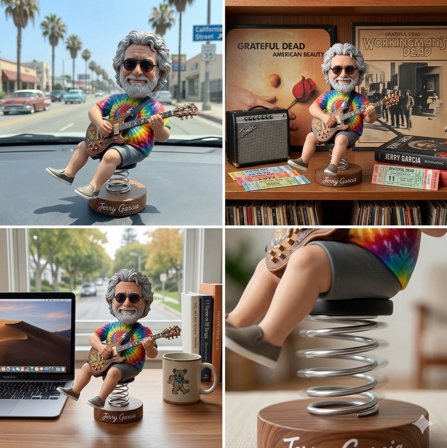 Bring the Legend Home: The Ultimate Jerry Garcia Grateful Dead Bobblehead! 🎸🌹