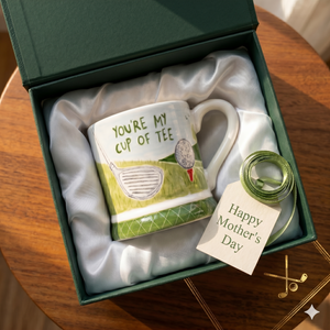 You’re my cup of tee!☕️⛳️ Hand Painted Golf Mug – The Ultimate Mother’s & Father’s Day Gift for Golf Lovers